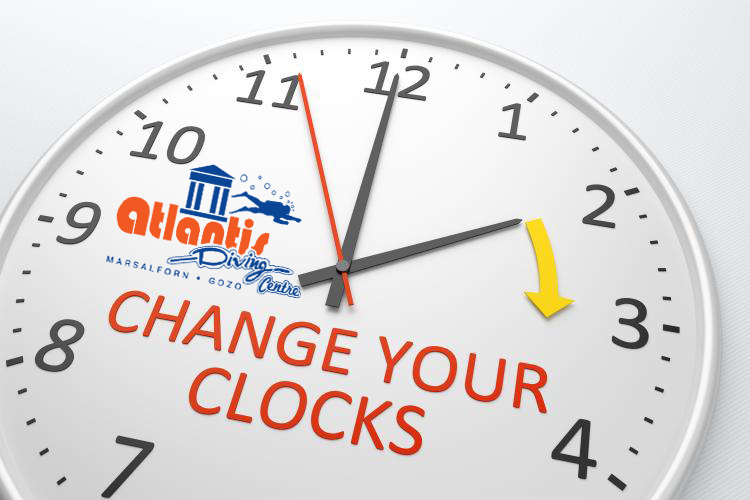 CHANGE YOUR CLOCKS Atlantis Gozo