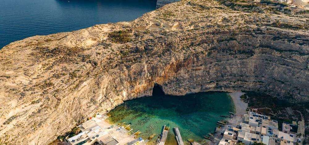 Inland Sea Dive Site Gozo Malta