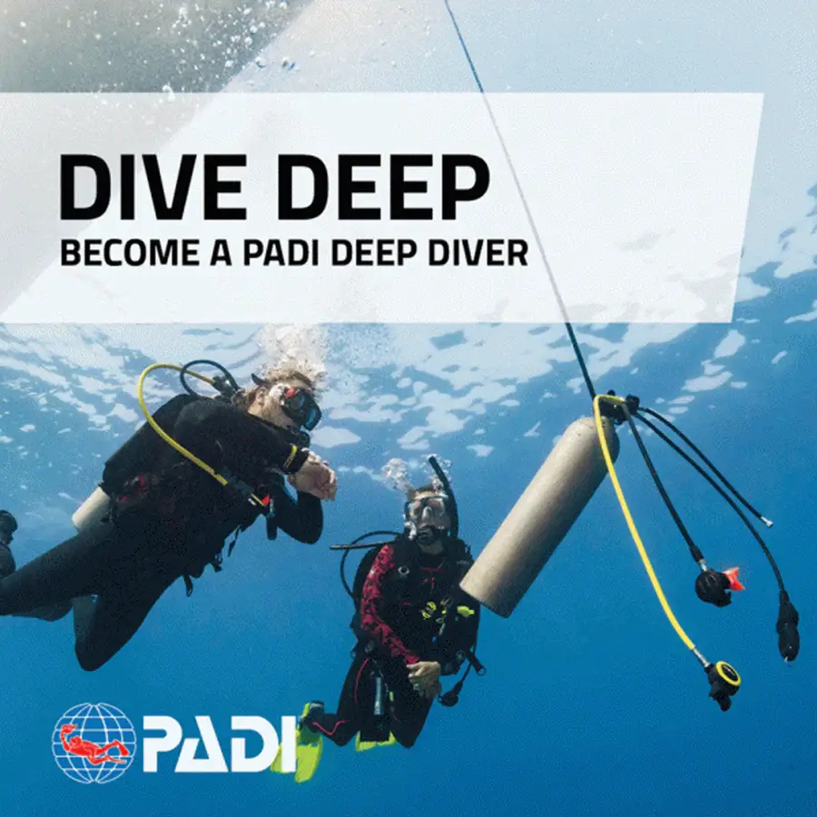 PADI Deep Diving Course in Gozo Malta