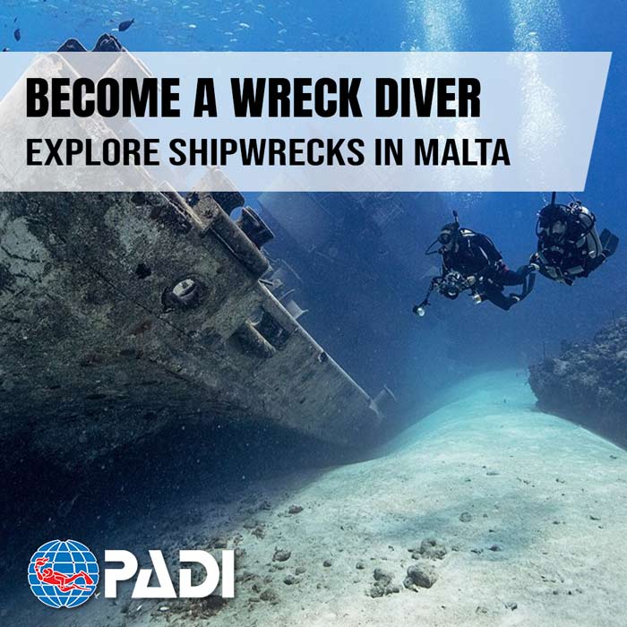 Wreck Diving Course in Gozo Malta