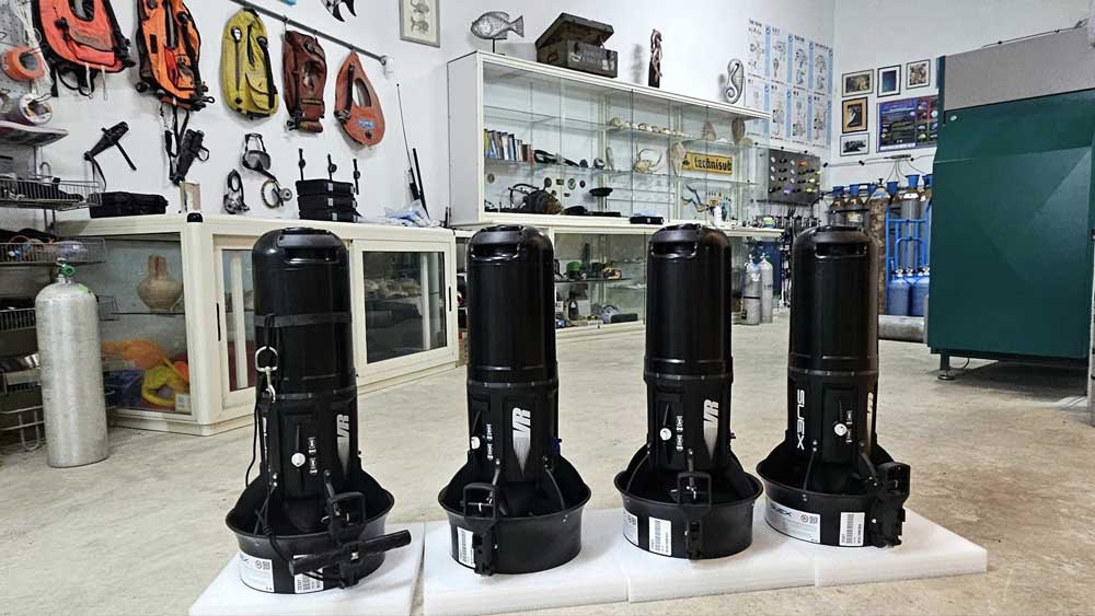 Dive Propulsion Vehicles at Atlantis Technical Dive Equipment Centre