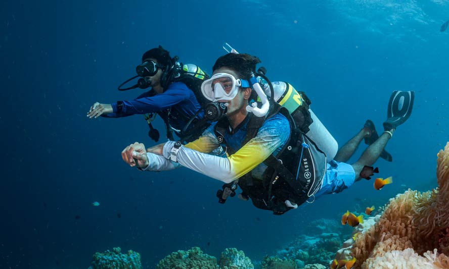 PADI Master Scuba diving challenge in Gozo malta